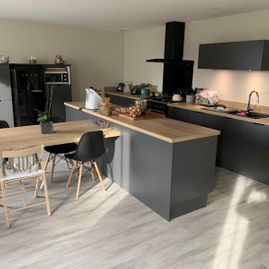 cuisine moderne en bois